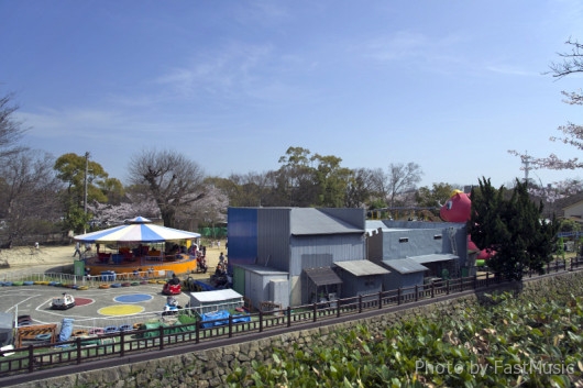 姫路城の遊園地