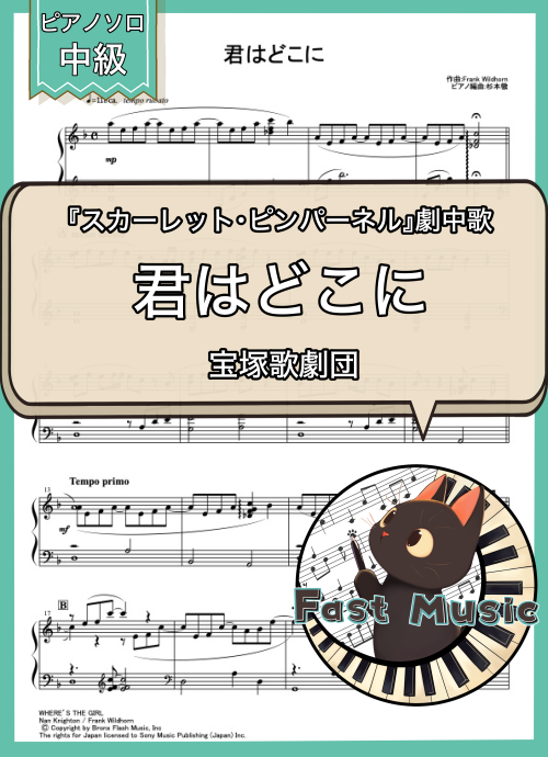 宝塚歌劇団「君はどこに」MP3音源